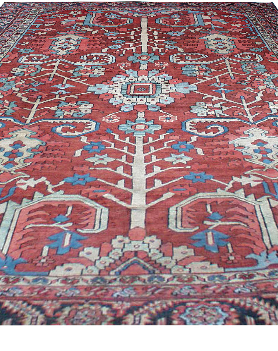 Antique Persian Heriz Rug BB1044