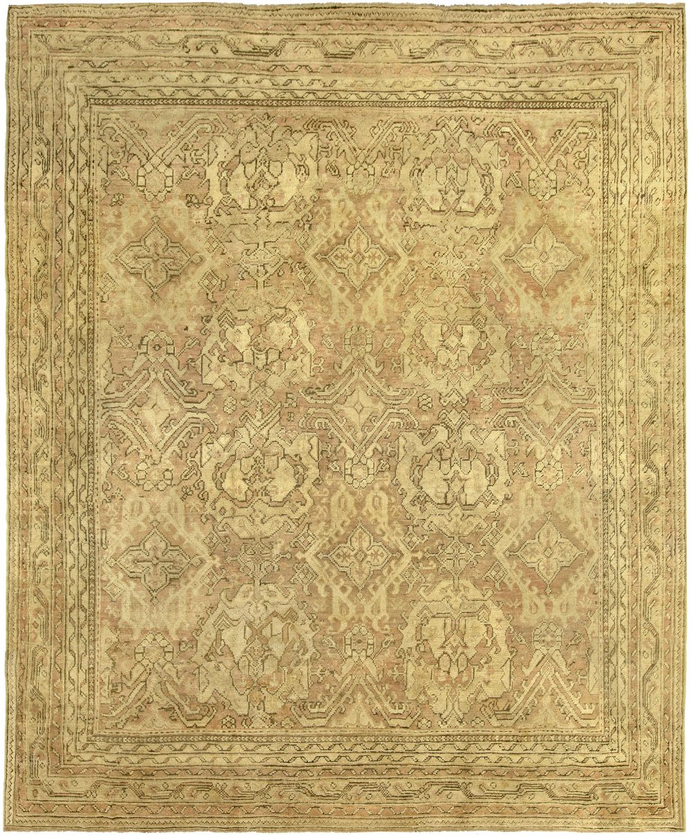 Vintage Oushak Carpet BB5226