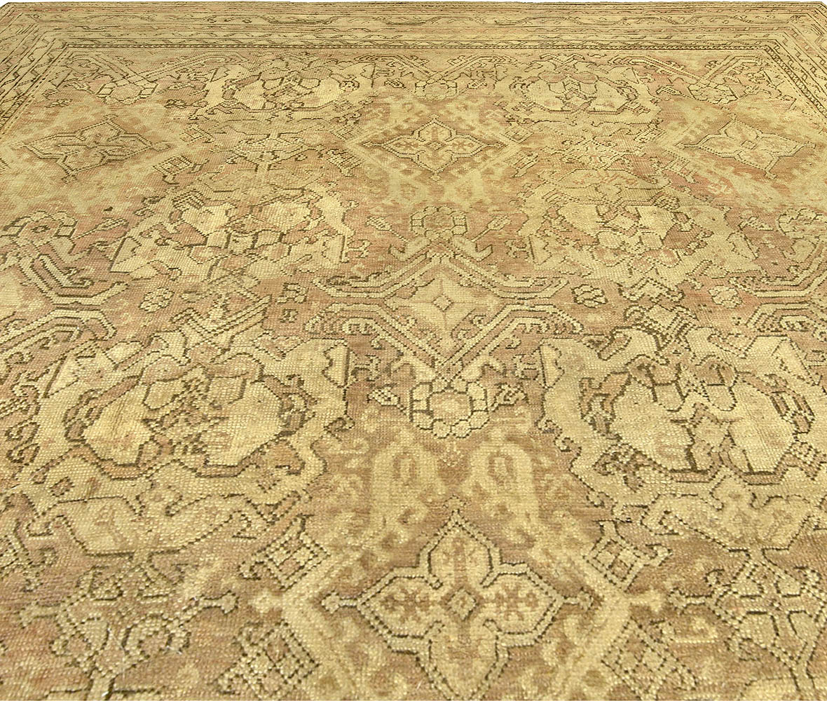 Vintage Oushak Carpet BB5226