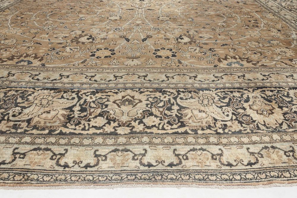 Authentic Persian Khorassan Botanic Handmade Wool Rug BB2211