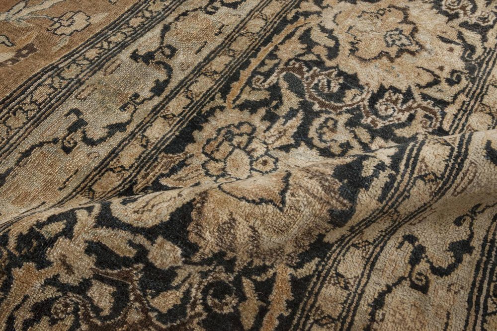 Authentic Persian Khorassan Botanic Handmade Wool Rug BB2211
