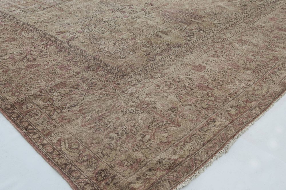 Authentic Persian Kirman Hand Knotted Wool Rug BB3999