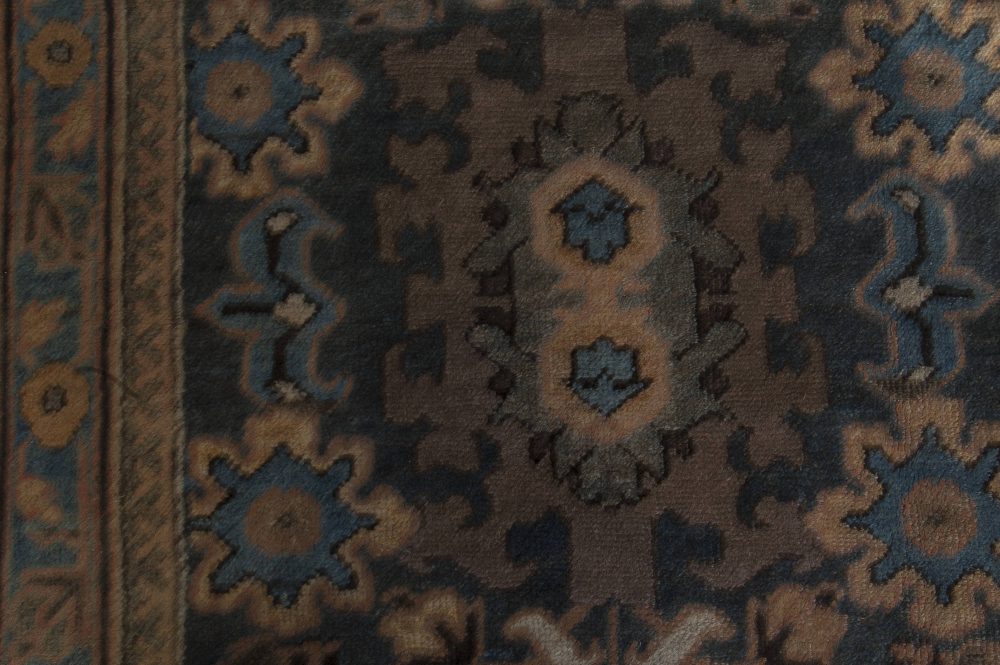 Authentic 19th Century Persian Sultanabad Handmade Wool Rug BB4642