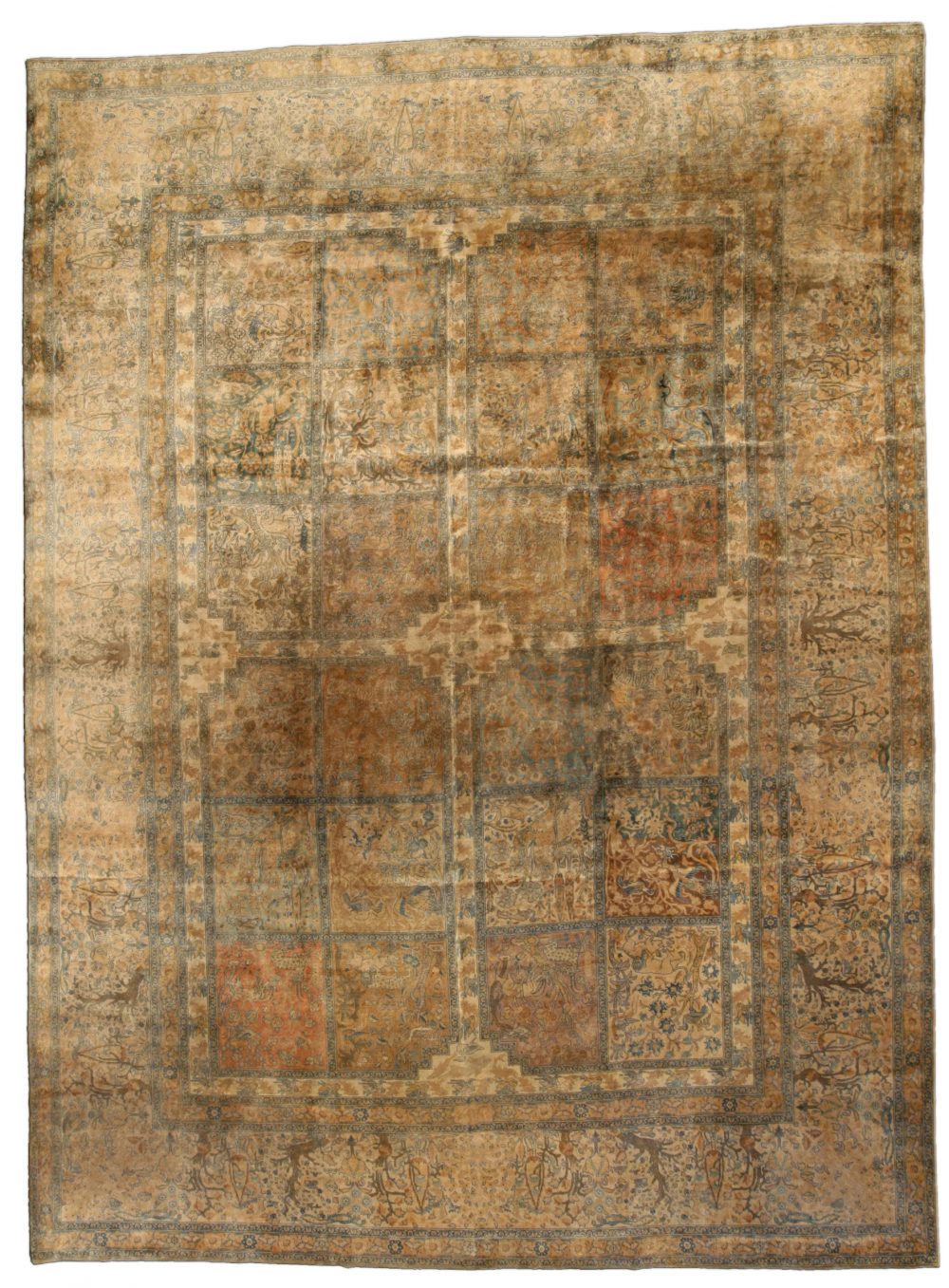 Antique Persian Tabriz Carpet BB2319