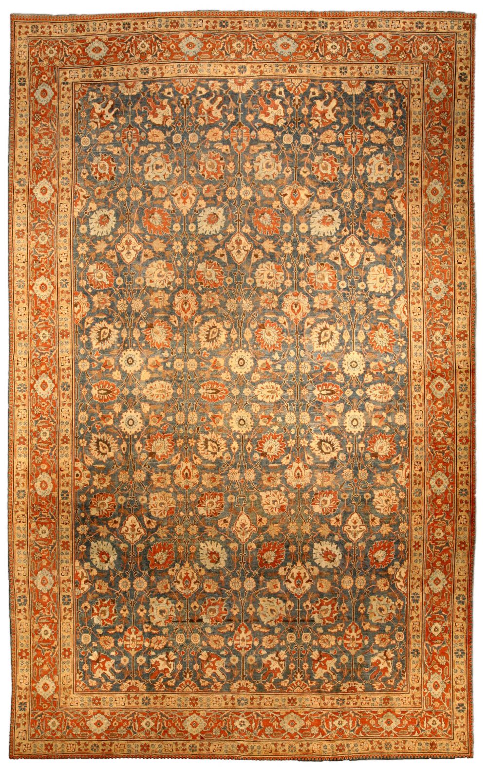 Vintage Persian Tabriz Rug BB4012