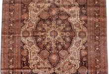 Antique Persian Tabriz Carpet BB0732