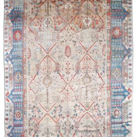 Vintage Turkish Ghiordes Rug BB1216