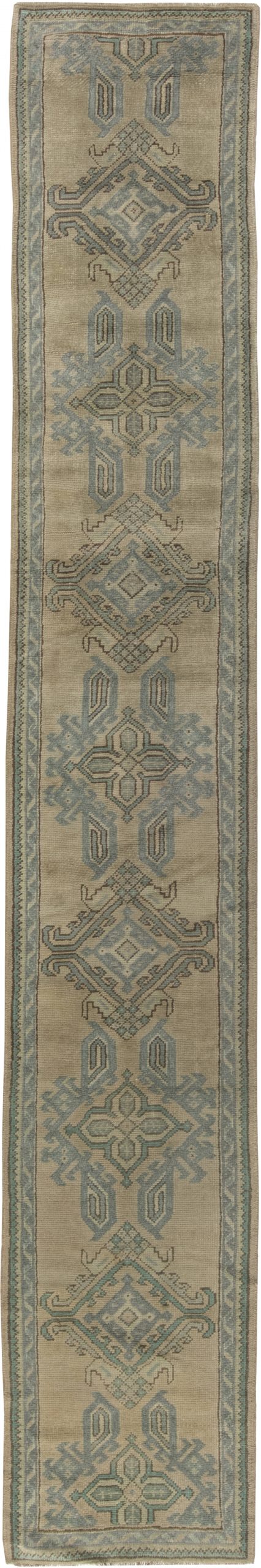 Antique Oushak Runner BB6491