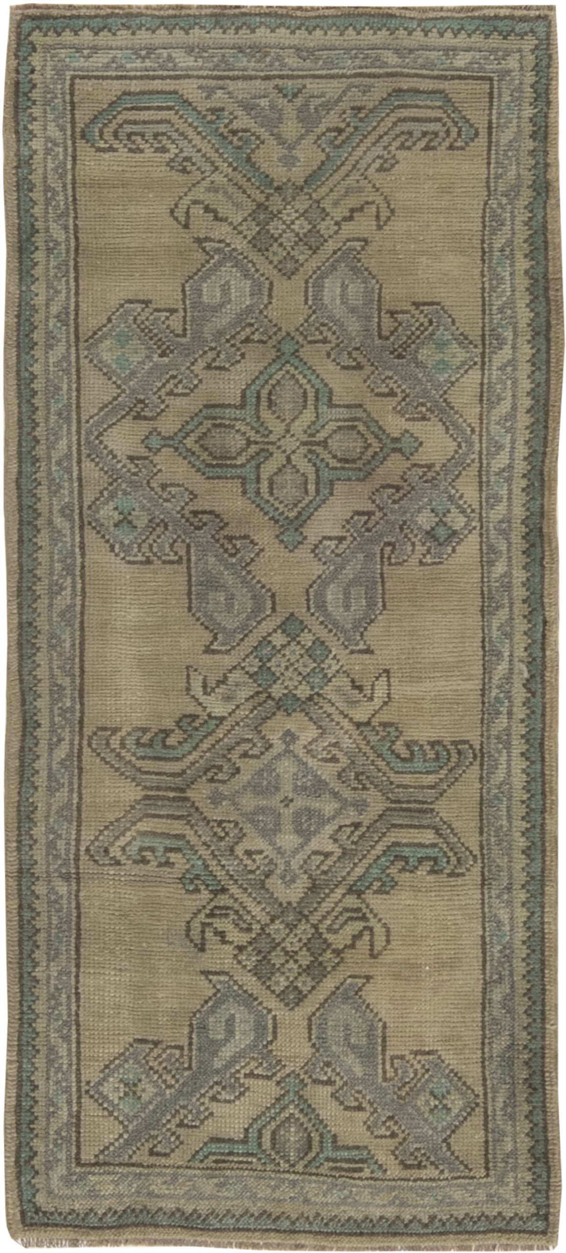 Antique Oushak Rug (fragment) BB6493