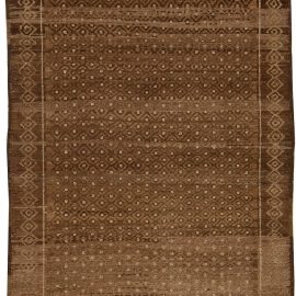 Antique Turkish Oushak Runner BB5451
