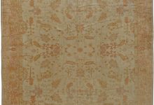 Antique Turkish Oushak Carpet BB5554