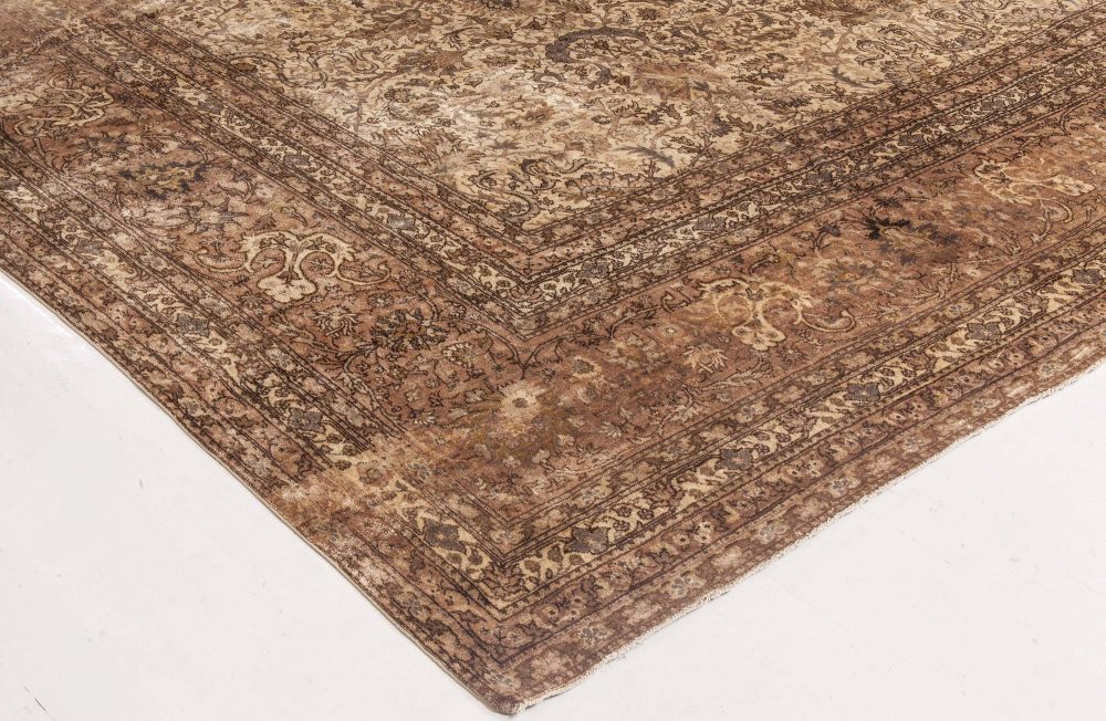 Antique Turkish Sivas Hand Knotted Wool Carpet BB5543