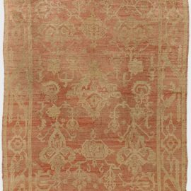 Antique Turkish Oushak Rug BB6258