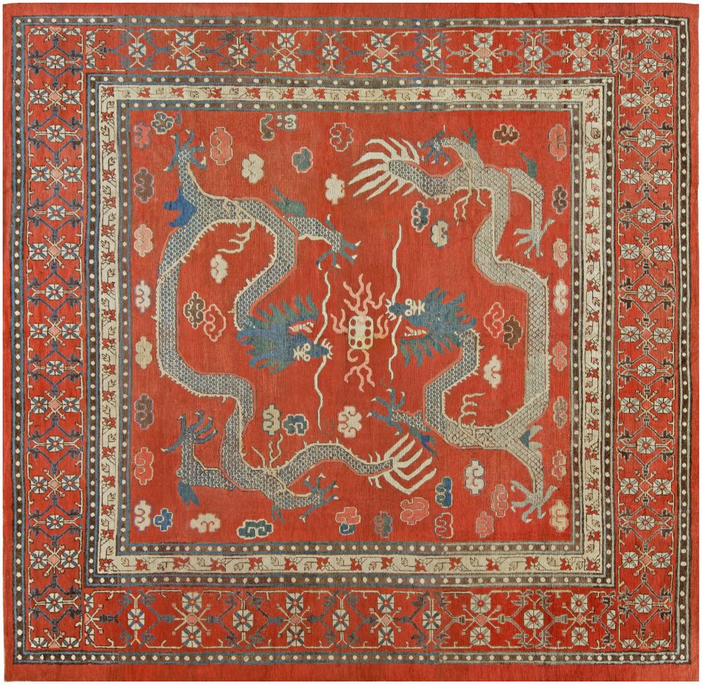 Vintage Samarkand Rug BB5398