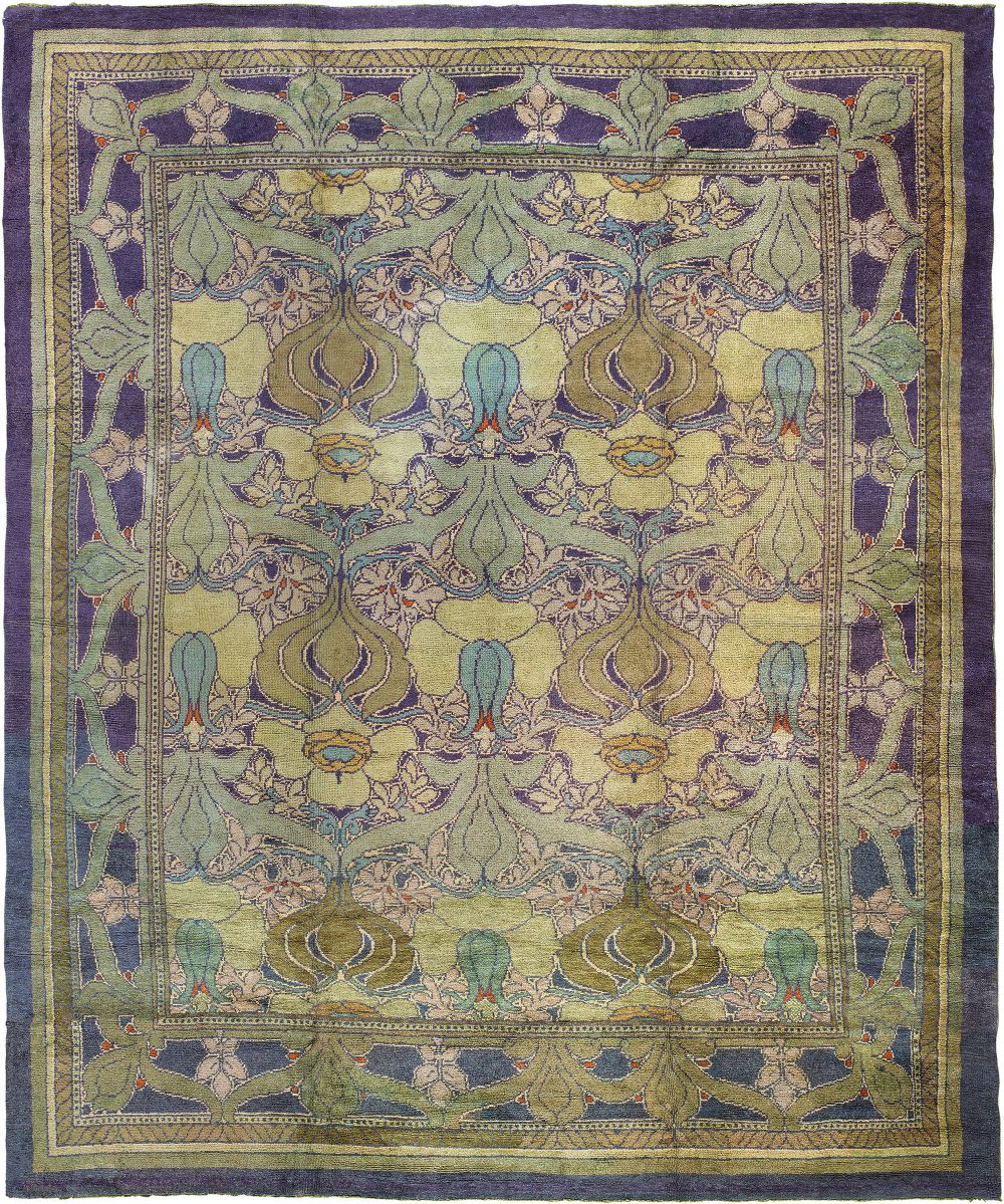 Arts & Crafts Rug designed by C.F.A. Voysey “Donnemara” BB6010
