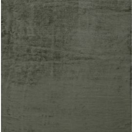 Hand-Knotted Modern Olive Silk Handmade Rug “Inkstone” N11094