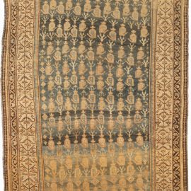 Antique Persian Malayer Abstract Rug BB5185