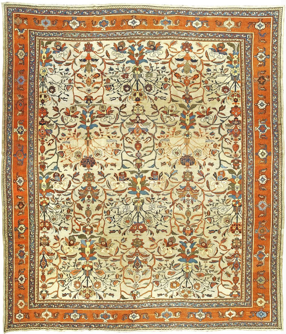 Antique Persian Sultanabad Carpet BB0633