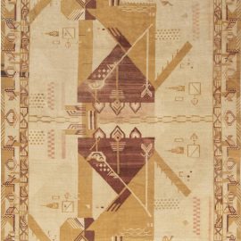 Vintage Handmade Rug BB4660