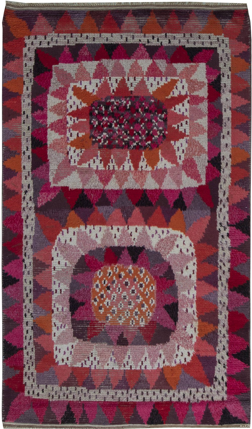 Solrosen Rya Rug by Marianne Richter in MMF Workshop (Size Adjusted) BB6362