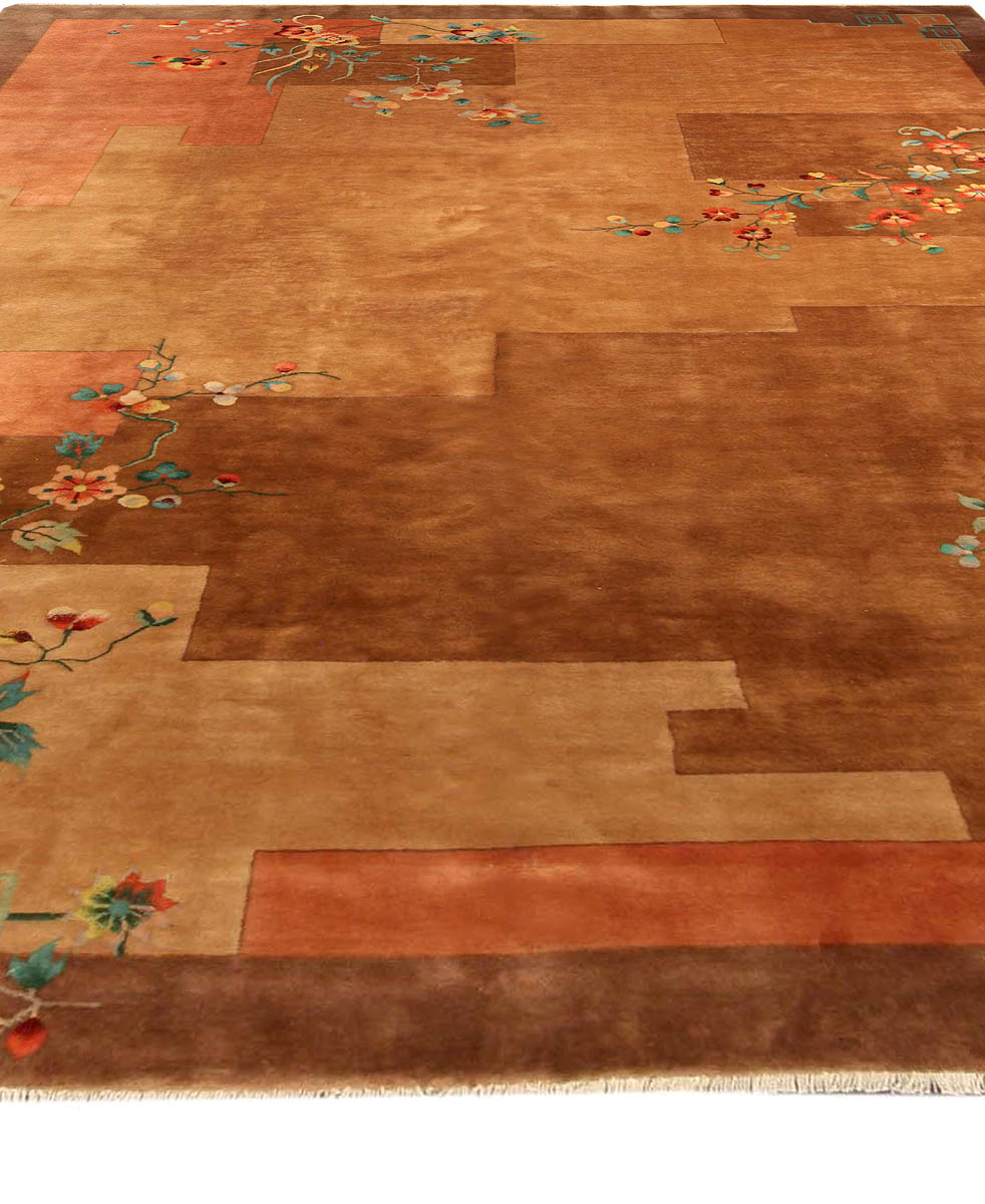 Vintage Chinese Art Deco Carpet BB4123