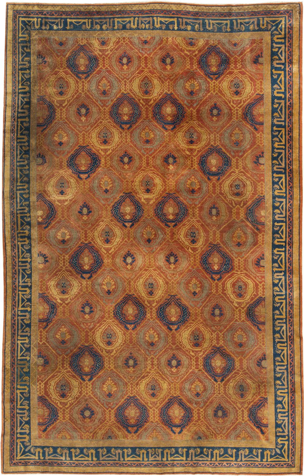 Vintage Chinese Deco Rug BB3289