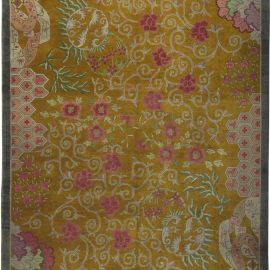 Vintage Chinese Deco Rug BB6142