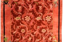 Vintage Chinese Art Deco Carpet BB4169