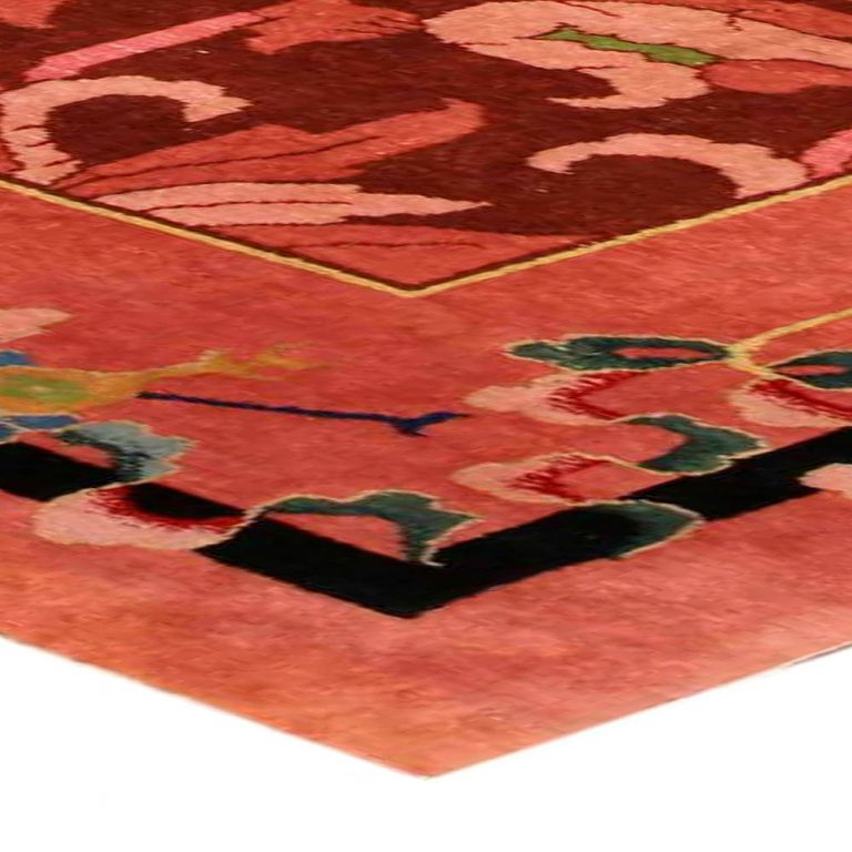 Vintage Chinese Art Deco Carpet BB4169 by DLB