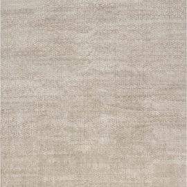 Contemporary Geometric Interlocking Tessellation Light Beige With Classic Taupe Hand-Knotted Wool Rug “Triad” N11293