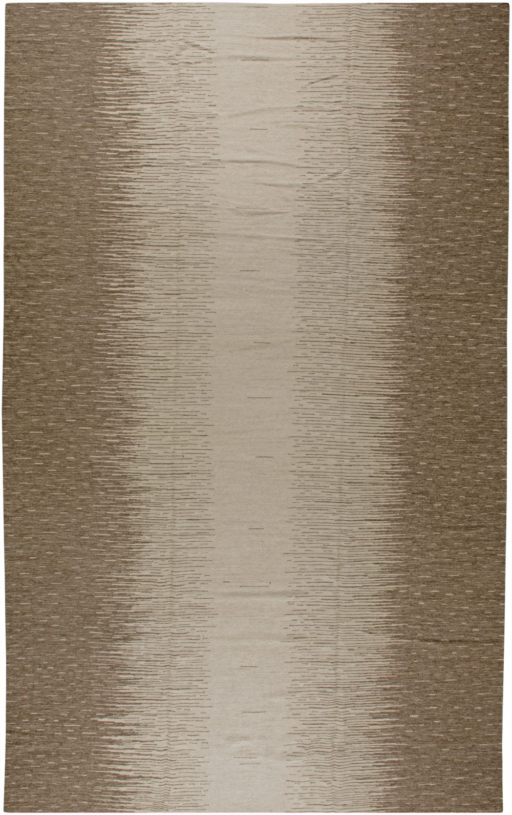 Doris Leslie Blau Collection Oversized Forel Brown Rug N10781