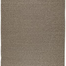 Flatweave Contemporary Solid Classic Taupe Wool Carpet “Smoked Loop” N10778