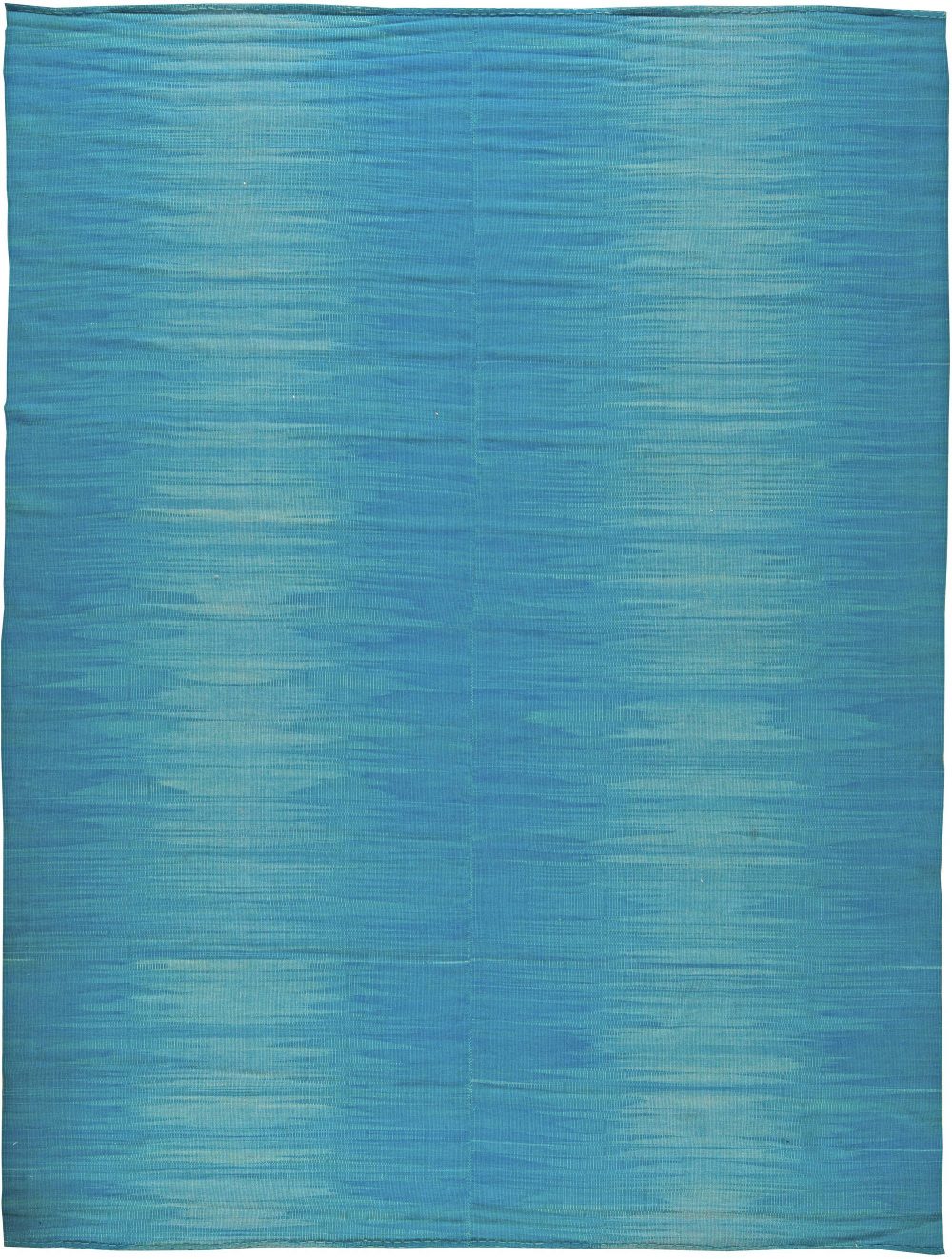 Doris Leslie Blau Collecction Blue Handmade Wool Kilim Rug N11171