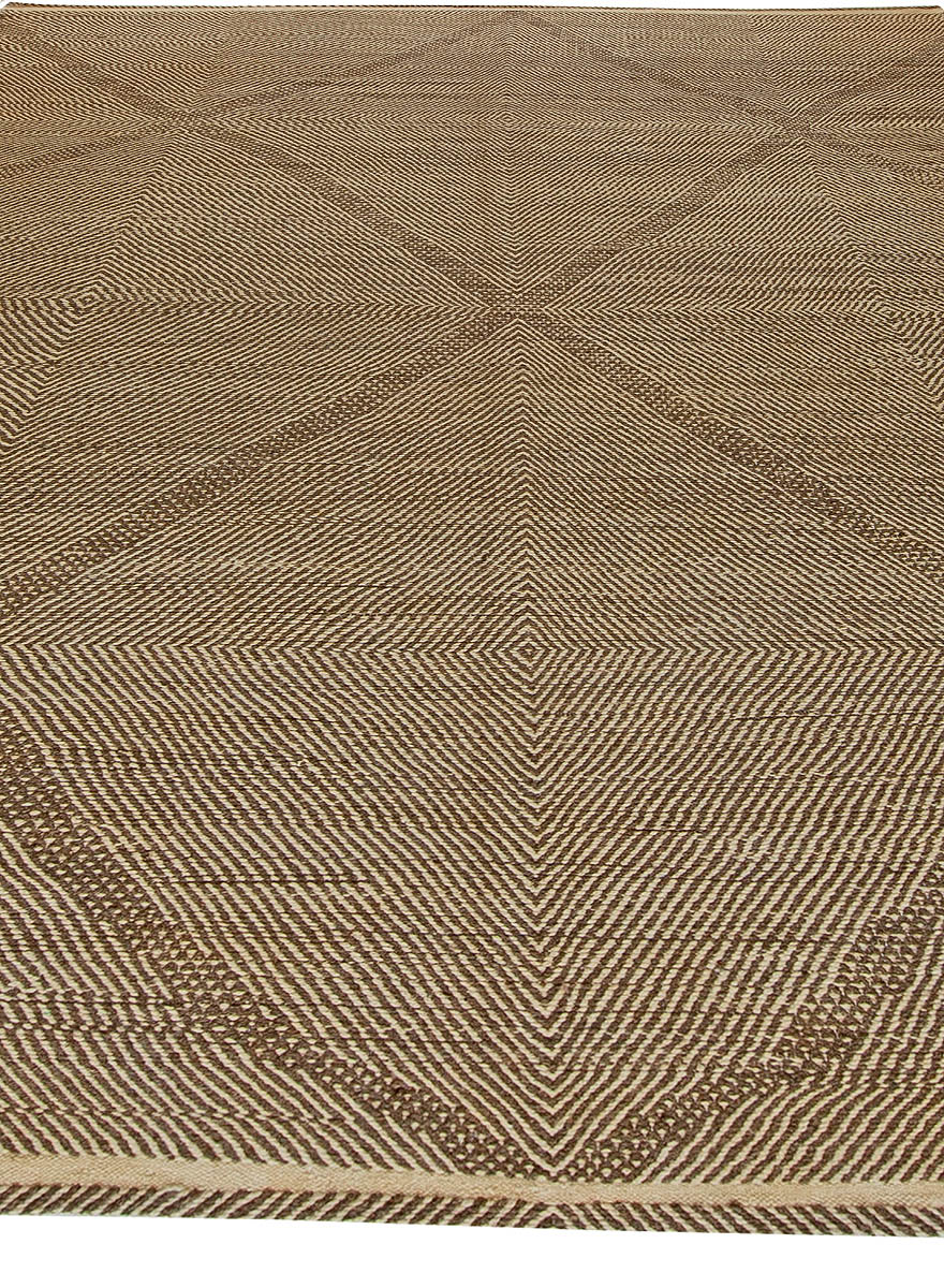 Tribal Style Moroccan Flatweave Area Rug N10891