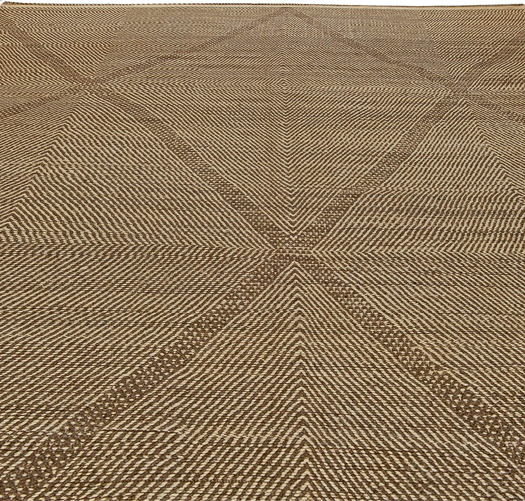 Tribal Style Moroccan Flatweave Area Rug N10891