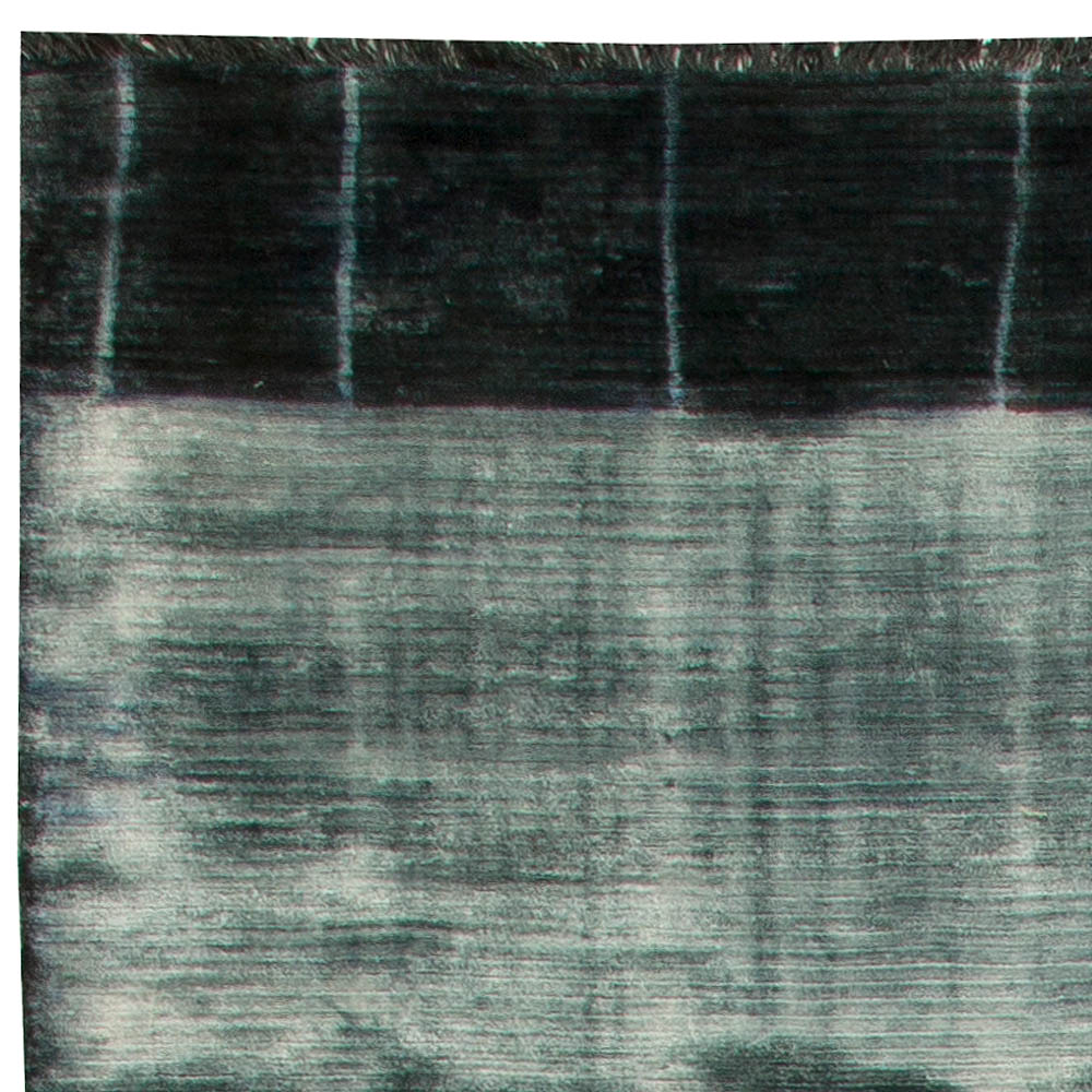 Doris Leslie Blau Collection Tie-Dye Mandala Silk Carpet N10848