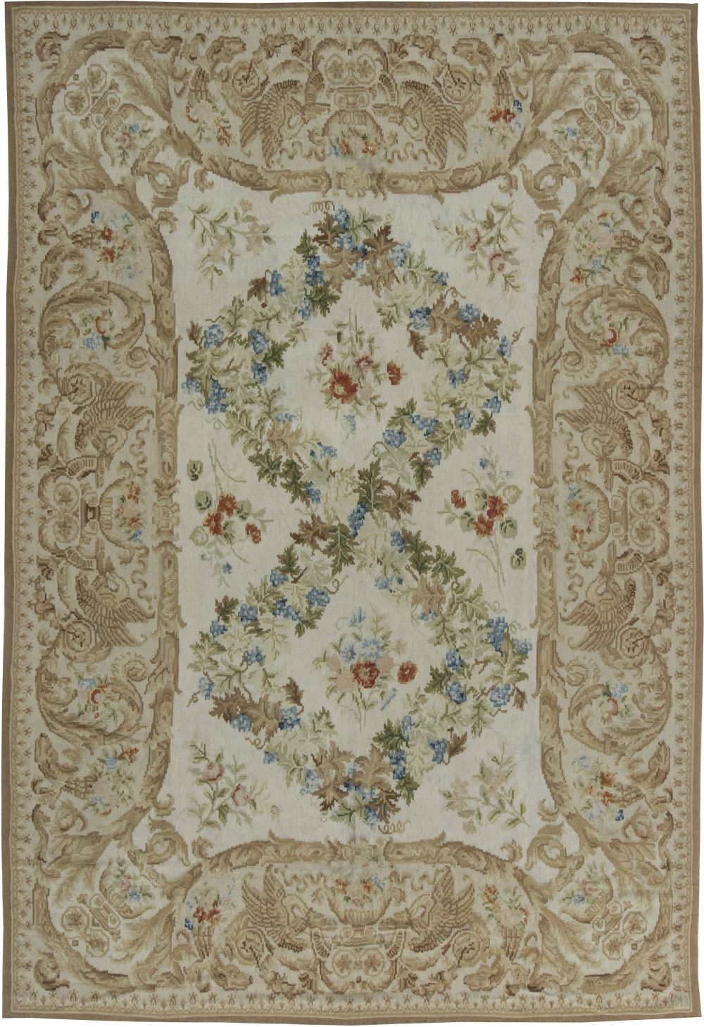 Doris Leslie Blau Collection European Inspired Bessarabian Handmade Wool Rug N11521