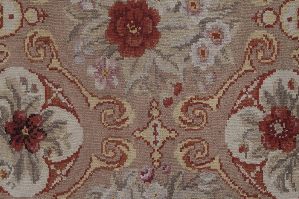 Doris Leslie Blau Collection European Inspired Bassarabian Floral Rug N11487