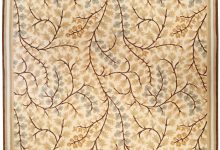Doris Leslie Blau Collection Modern Maple Design Rug N10977