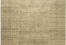 Doris Leslie Blau Collection Traditional <mark class='searchwp-highlight'>Oriental</mark> Inspired Botanic Beige Rug N11261