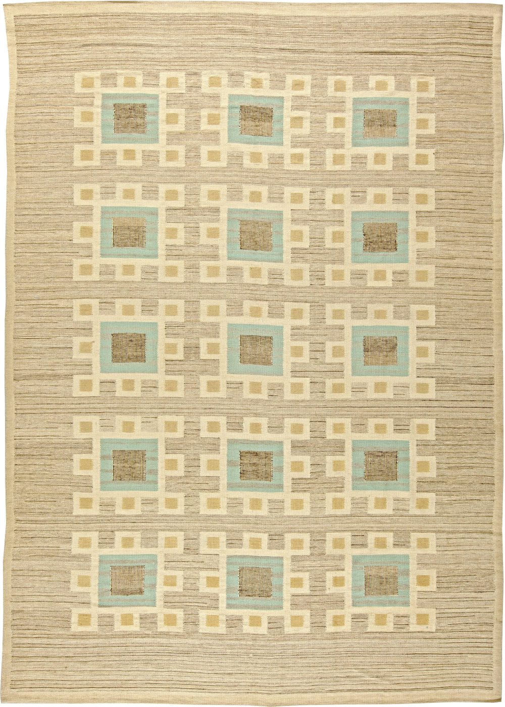 Swedish Flat Weave Rug N11329