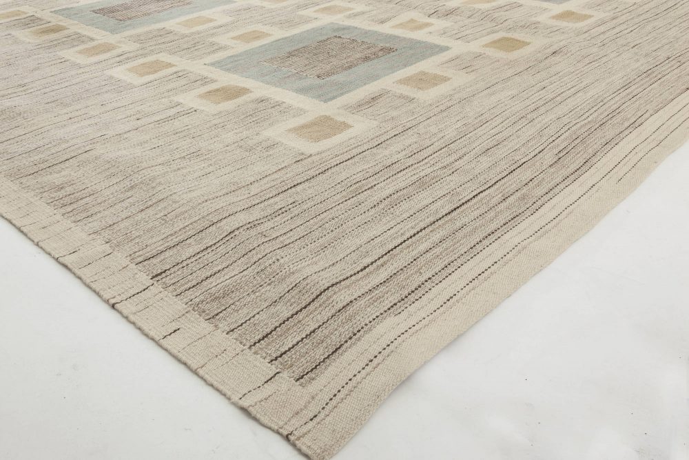 Swedish Design Flat Weave Rug N11535