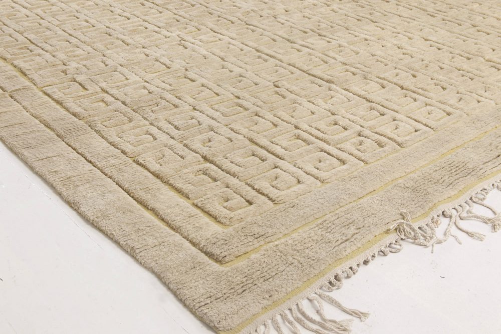 Swedish Half Pile Inspired Rug by Sigvard Bernadotte. N11661