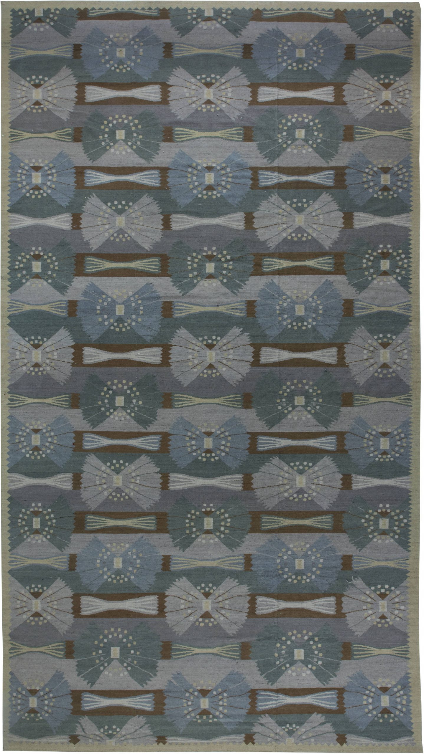 Swedish Design Flat-Weave Rug N11637