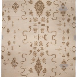 Modern Oushak Rug N10213