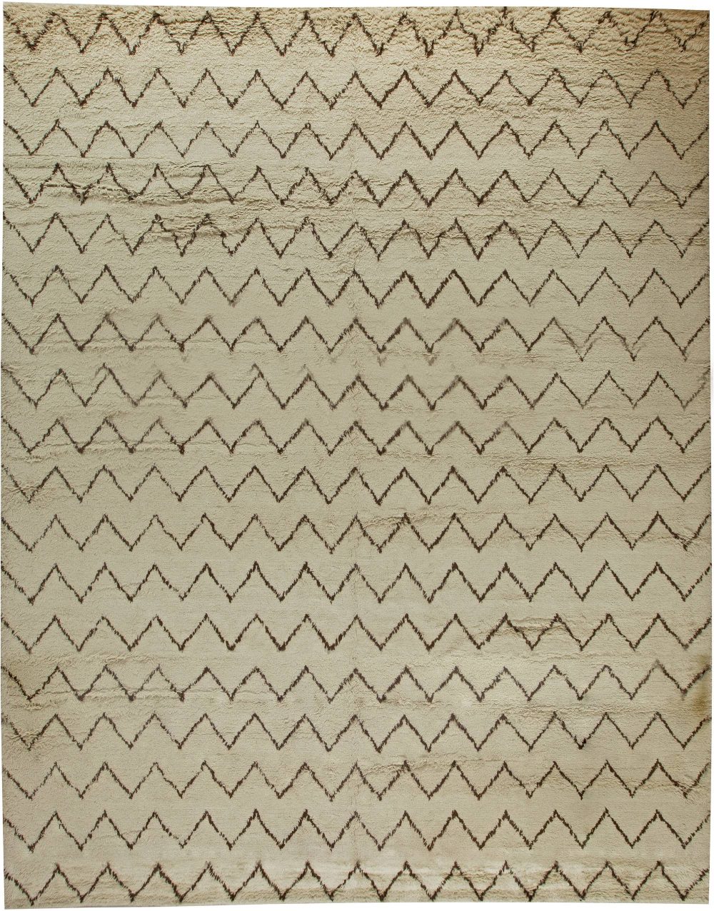 Modern Custom Moroccan Rug N11220