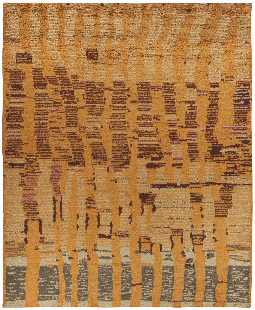 Tribal Style Moroccan Rug in Dusk Colors N10714