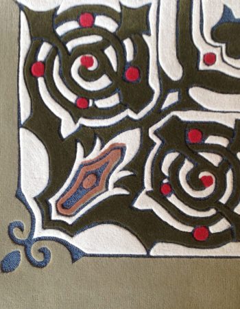 Antique Tabriz Persian Floral Allover Navy Blue Hand-Knotted Wool Carpet – Circa 1900 BB8776 Antique Tabriz Persian Floral Allover Navy Blue Hand-Knotted Wool Carpet – Circa 1900 BB8776