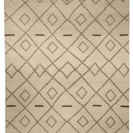 Doris Leslie Blau Collection Tribal Style Moroccan Rug with Diamond Design N10275