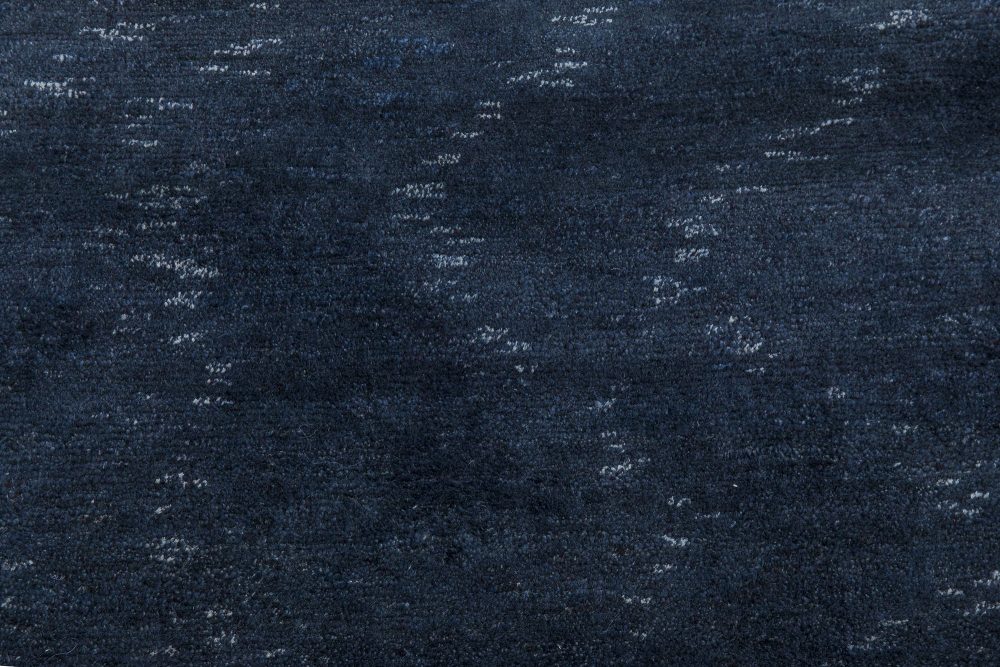 Doris Leslie Blau Collection High-quality Contemporary Solid Midnight Rug II N11498